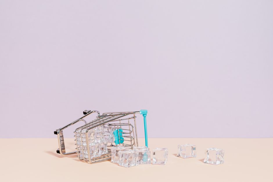 ice machine slow production — commercial ice cubes